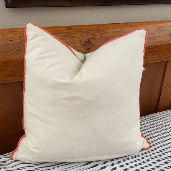 22x22 flamingo indoor outdoor sequin pillow cover - Picture 4 of 4